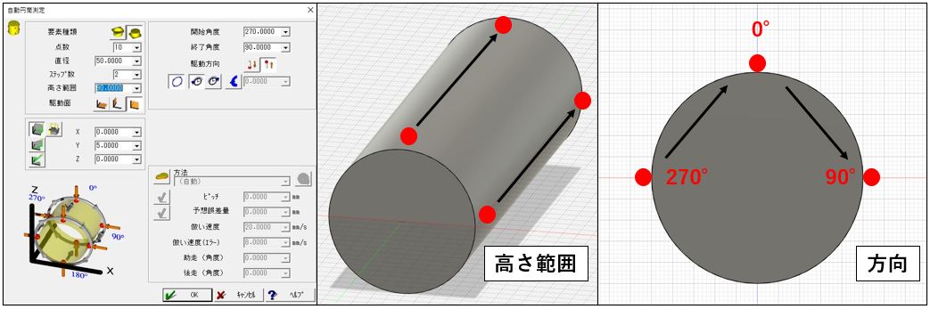 応用編5】 ミツトヨの三次元測定での自動円筒測定 - 出張測定 応用編5】 ミツトヨの三次元測定での自動円筒測定 - 出張測定